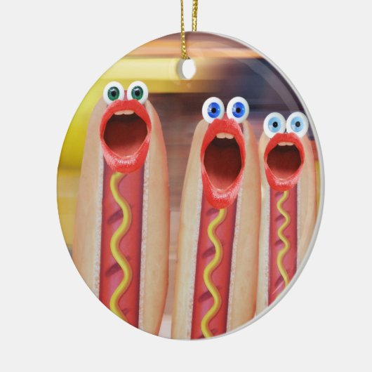 Weenie People Keramisch Ornament (Links)