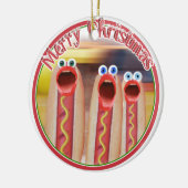Weenie People Keramisch Ornament (Links)