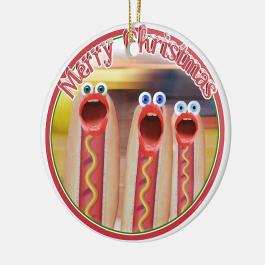 Weenie People Keramisch Ornament (Links)