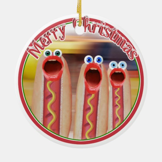 Weenie People Keramisch Ornament (Achterkant)