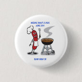 Weenie Roast en Ride Button (Voorkant)