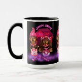 Weenie Sisters Let's Eat Cake Coffee Mok (Links)