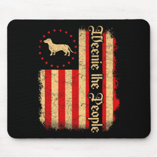Weenie The People 4 juli Amerikaanse Vlag Da Muismat