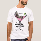 Weenies en Martinis kleding T-shirt (Voorkant)
