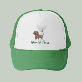 Weenies en Martinis Trucker Pet