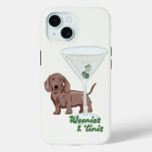Weenies & Martinis Case-Mate iPhone Case (Achterkant)