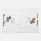 Weenies & Martinis Party Theedoek (Horizontaal)