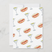 Weenies & Tinis Bachelorette verjaardag Kaart (Achterkant)