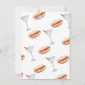 Weenies & Tinis Verjaardag Bachelorette Kaart (Achterkant)