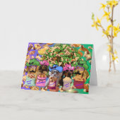 Weenies zijn noten Wenskaart Kaart (Gele Bloem)