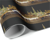 Weense Christkindlmarkt Cadeaupapier (Rol Hoek)