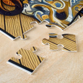 Weense Secession Soirée met Katten, Hannukah Legpuzzel (Zijkant)