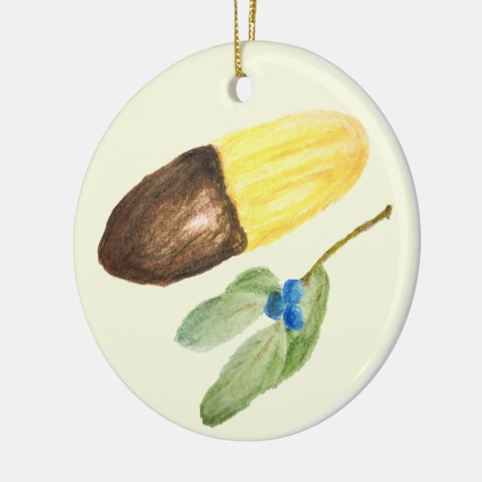 Weense Vingers Chocolade Biscuit Kerstmis Keramisch Ornament (Links)