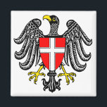 Weense wapenmagneet magneet<br><div class="desc">Wapen van Wenen</div>
