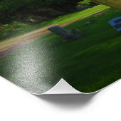 "Weep niet voor me, want ik ben vrij." Foto Afdruk (Hoek)