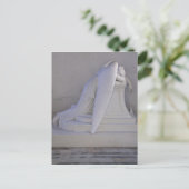 Weep nooit alleen engel Briefkaart (kant uitzicht) (Staand voorkant)