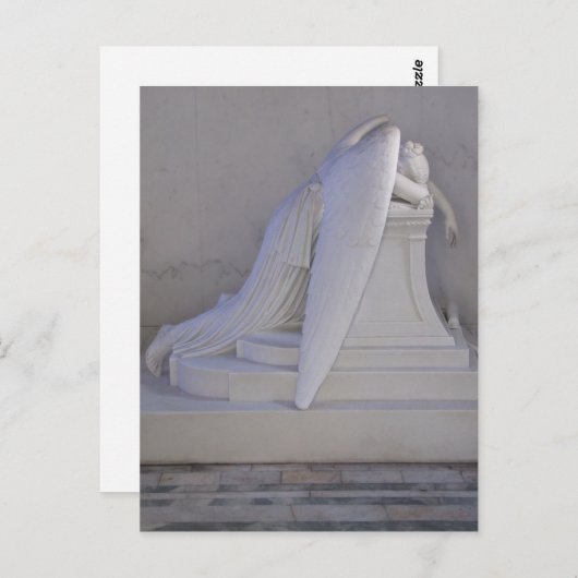 Weep nooit alleen engel Briefkaart (kant uitzicht) (Voorkant / Achterkant)