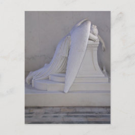 Weep nooit alleen engel Briefkaart (kant uitzicht)