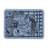 WEEPENDE GUARDIAN ANGEL, SYMPATHIE VOOR DE BEWEGIN MAGNEET (Horizontaal)