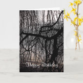 WEEPENDE WILLOW BOMEN KAART (Gele Bloem)