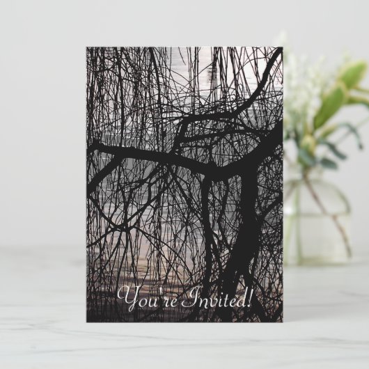 WEEPENDE WILLOW BOMEN KAART (Staand voorkant)