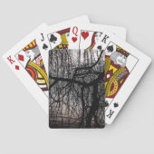 WEEPENDE WILLOW BOMEN POKERKAARTEN (Achterkant)
