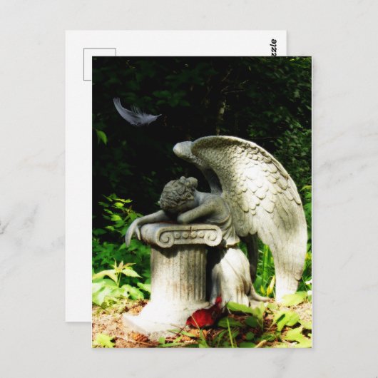 Weeping Angel Briefkaart (Voorkant / Achterkant)