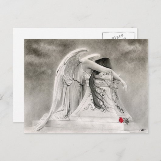 Weeping Angel-Briefkaart Briefkaart (Voorkant / Achterkant)