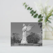 Weeping Angel in Biloxi Visitor Center Briefkaart (Staand voorkant)