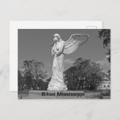Weeping Angel in Biloxi Visitor Center Briefkaart (Voorkant / Achterkant)