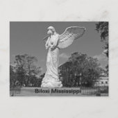 Weeping Angel in Biloxi Visitor Center Briefkaart (Voorkant)
