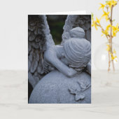 Weeping Angel Kaart (Gele Bloem)