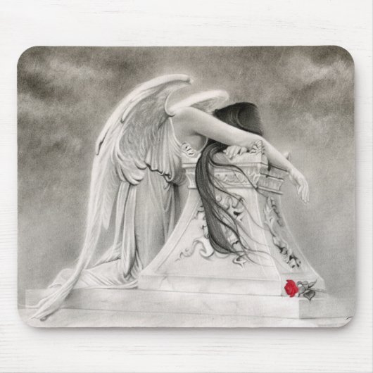 Weeping Angel Mousepad Muismat (Voorkant)