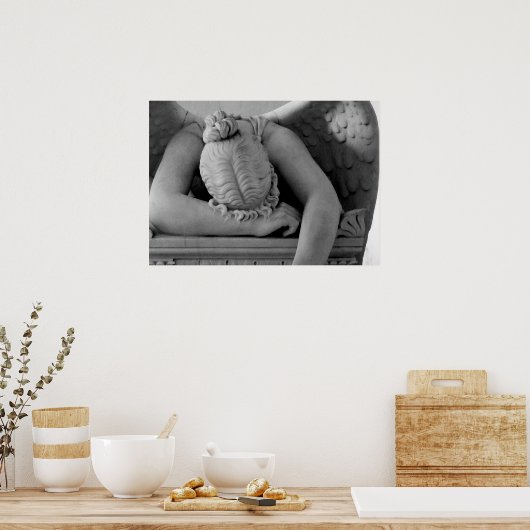 Weeping Angel Poster (Keuken)