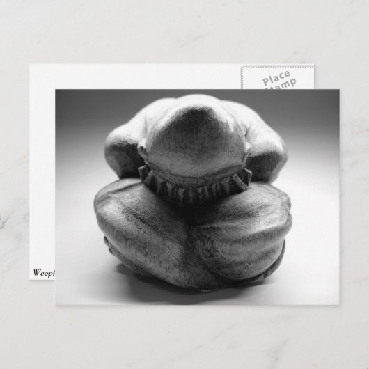 Weeping Boeddha Briefkaart (Voorkant / Achterkant)