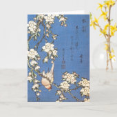 Weeping Cherry and Bullfinch beroemd gemaakt door Kaart (Gele Bloem)