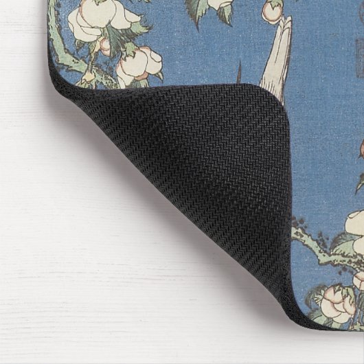 Weeping Cherry and Bullfinch, Hokusai, 1834 Mousep Muismat (Hoek)