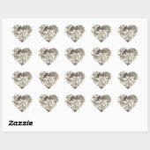 WEEPING GUARDIAN ANGEL CEMETERY STICKERS SHEET HRT (Vel)