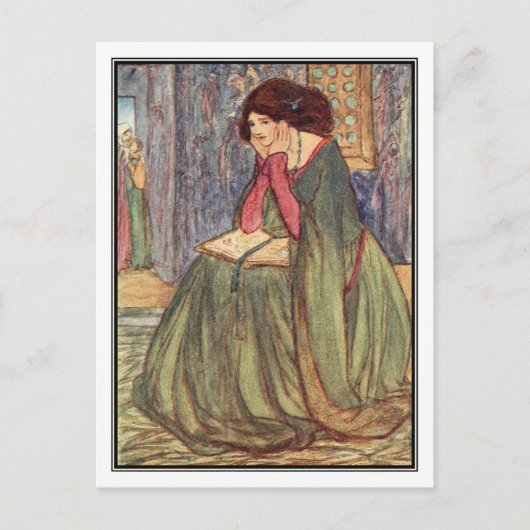 Weeping Princess door Florence Harrison Briefkaart (Voorkant)