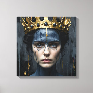 Weeping Queen Canvas Afdruk