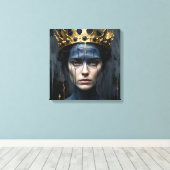 Weeping Queen Canvas Afdruk (Insitu (Houten vloer))