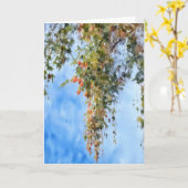 Weeping Tree Natuur Art Note Kaart (Gele Bloem)