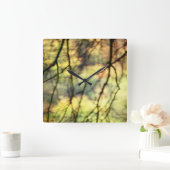 Weeping trees vierkante klok (Huis)