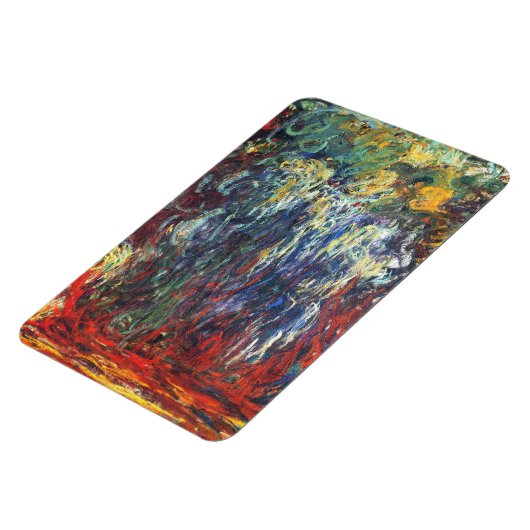 Weeping Willow at Giverny (by Claude Monet) Magneet (Linkerzijde)