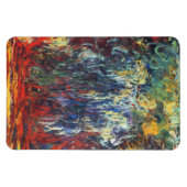 Weeping Willow at Giverny (by Claude Monet) Magneet (Horizontaal)