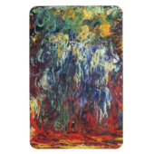 Weeping Willow at Giverny (by Claude Monet) Magneet (Verticaal)