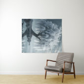 Weeping willow by a pond, black and white  wandkleed (In Situ (horizontaal))