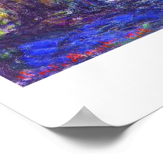 Weeping Willow Claude Monet Poster (Hoek)