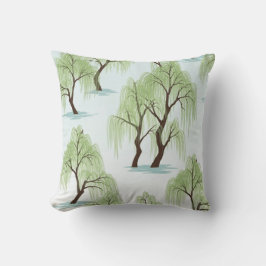 Weeping willow design kussen