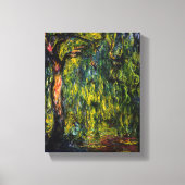 Weeping Willow door Claude Monet Canvas Afdruk (Voorkant)